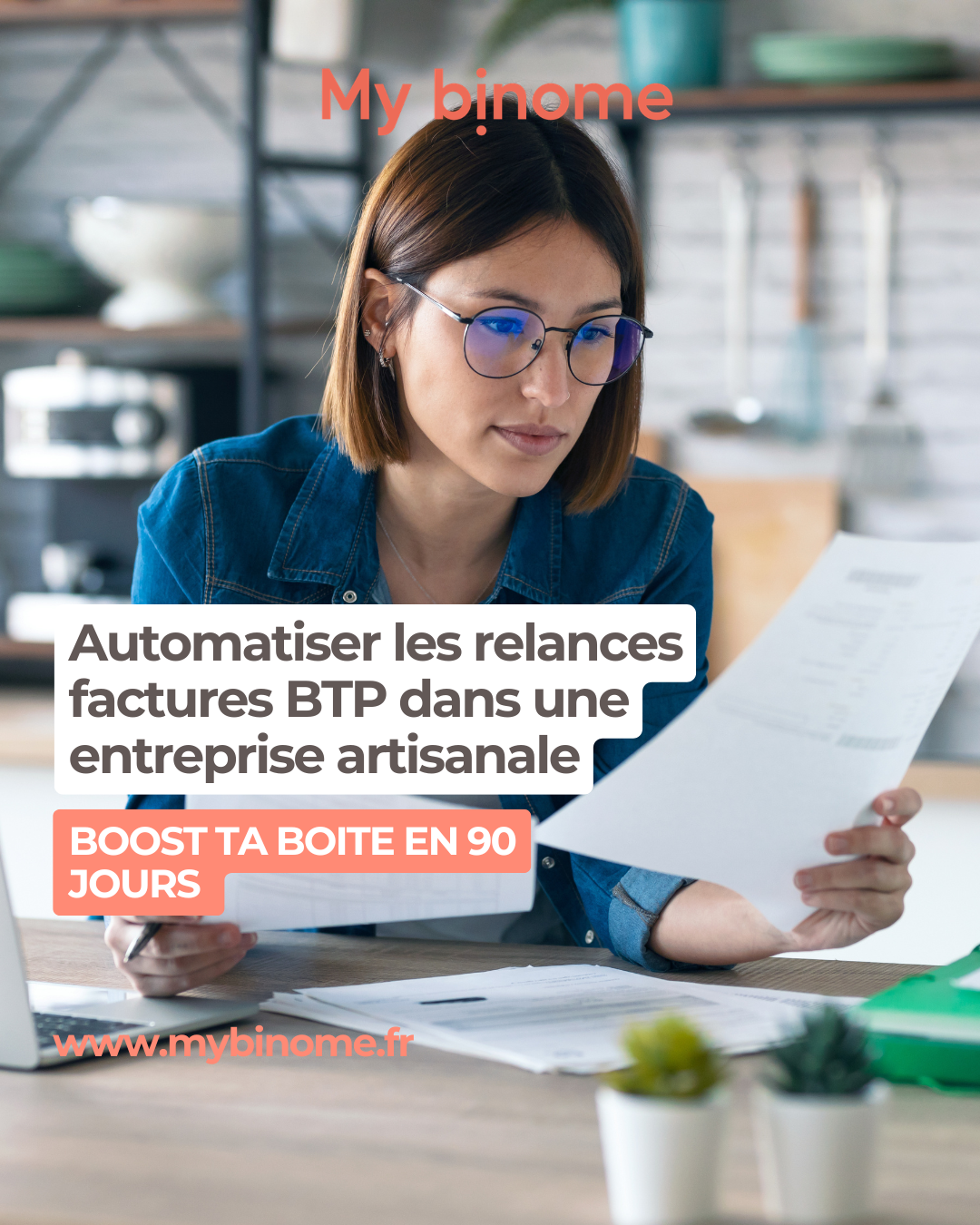 Automatiser les relances factures BTP dans une entreprise artisanale
