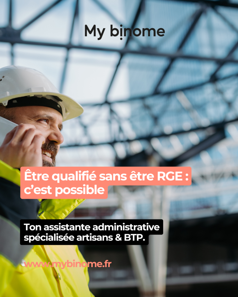 Peut-on être qualifié QUALIBAT sans être RGE ?