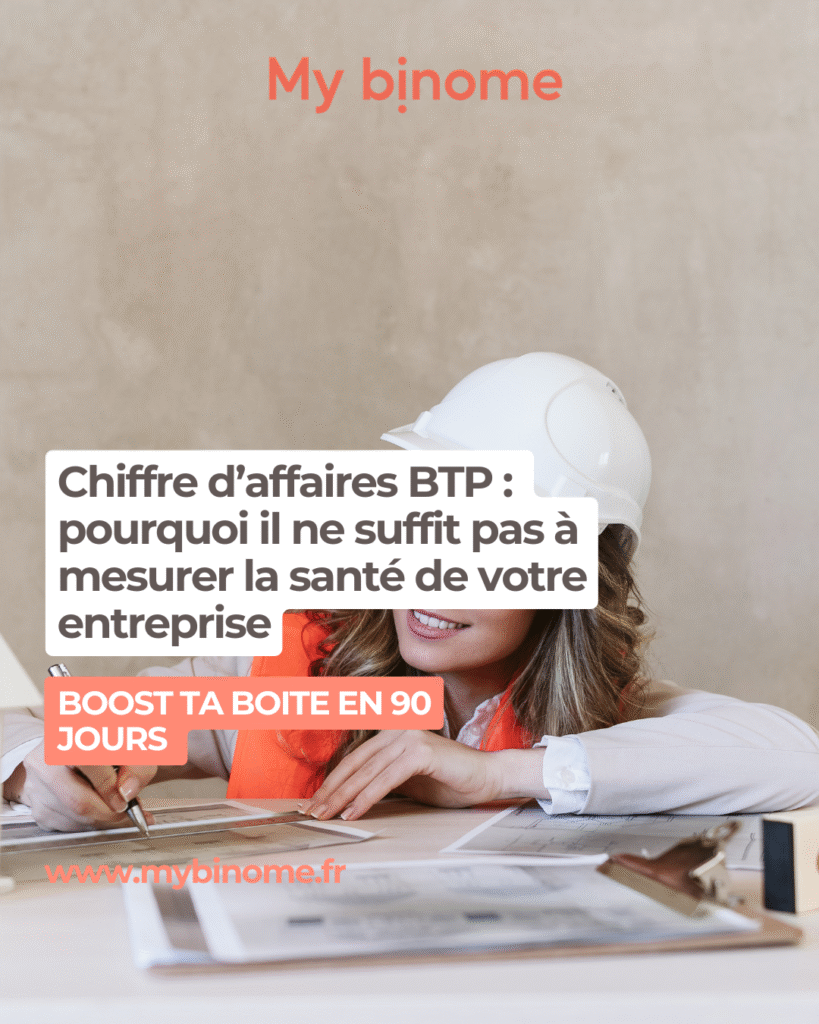 Chiffre d’affaires BTP et rentabilité d’une entreprise artisanale